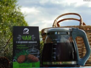 Herb Tea with Cedar Cone