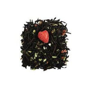 Black Tea Wild strawberry  with Cream- Hand Picked Tea